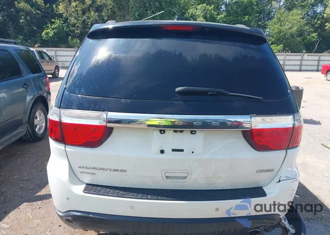 2011 Dodge Durango Crew from USA, damaged, VIN 1D4RE4GG6BC677254